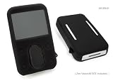FlexiSkin - The Soft Low-Profile Case for Creative Zen Vision:M (Jet Black (no clip))