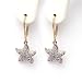 0.3 Carat 14KYG Diamond Star Charm Earrings