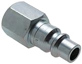 Milton 1838BK M Style Quick Fitting: 3 8-Inch Female Plug