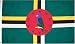 Dominica National Country Flag - 3 foot by 5 foot Polyester (New)
