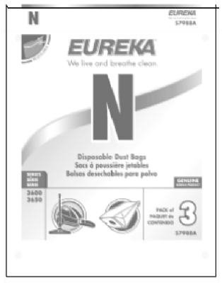 Eureka 57988 Disposable Dust Bag
