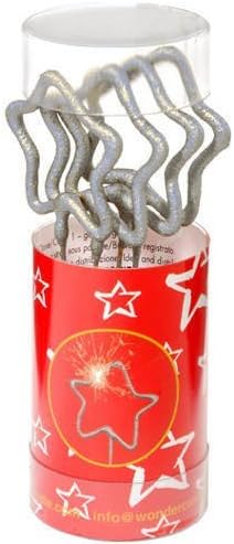 RCB Wondercandle Sparkler Mini 4 Piece, Star, Gold by RCB Wondercandle
