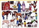 FARM FLANNELBOARD SET