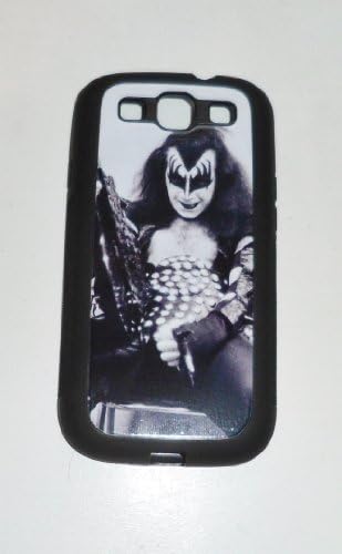 KISS Gene Simmons GALAXY S3 HARD BLACK PLASTIC PROTECTIVE CASE