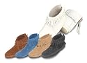 Minnetonka Women's Back Zip AnkleHi Boot, Soft Sole