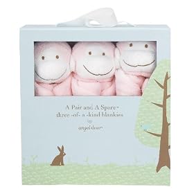 Angel Dear Blankie Pair and a Spare 3 Piece Set