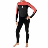 Damen Wetsuit Billabong Foil 302 LS wms black/watermelon/white 12