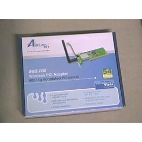 Airlink 802.11G Wireless Vista network adapter