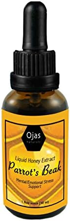 2oz Parrot's Beak Honey Extract: Synergistic Ayurvedic Extract - Honey Carries Herbs to Deeper Levels for Assimilation in the Digestive Process - Provides Mental &amp; Emotional Stress Support
