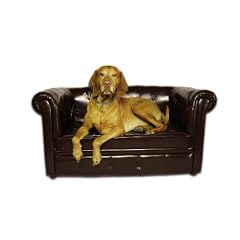 Nobby 70180-86 Hundesofa "Chesterfield" L: 109 cm, B: 57 cm, H: 55 cm, braun gl�nzend