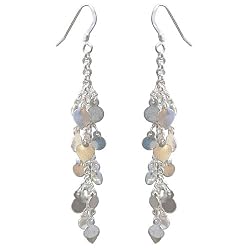 Ear Rings for Women in Sterling Silver 3.5 inches (ers277)