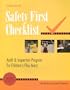 Safety First Checklist: Audit & Inspection Program for Children's Play Areas