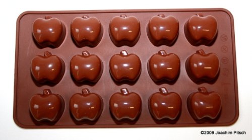 Silikon Pralinenform Apfel