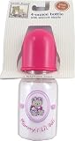 4 oz. Printed Bottle (Silicone Nipple), Pink