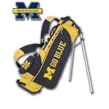 University of Michigan Wolverines Go-Lite Golf Stand Bag by Datrek