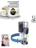 Produkt-Bild: Tassimo Jacobs Espresso, 1er Pack und der James Premium Kapselst&auml;nder passend f&uuml;r 6 Sorten an 8 St.