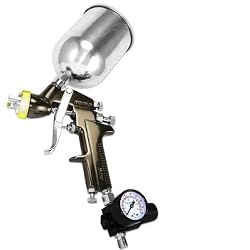 Neiko 1.7mm HVLP Spray Gun for Medium Paint + Gauge