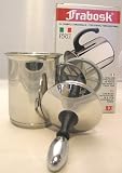 Produkt-Bild: Frabosk, Cilio Cappuccino Creamer, Milchaufsch&auml;umer wie Bialetti Tuttocrema, Tutto Crema Edelstahl ca. 3 Tassen auch f. Induktion mit Sandwichboden