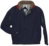 Poplin jacket in Dark Navy, Size L