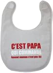 Bulle de BB - Bavoir "C'est papa qui...