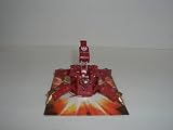 Bakugan B2 [Maxus Dragonoid Build-A-Figure] LOOSE Single Figure Special Attack TRAP Pyrus Nova 12 [Red] SpyderFencer