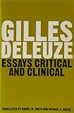 Essays critical and clinical