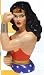 Wonder Woman Bust Figural Sculpted Ceramic Cookie Jar - New Gift