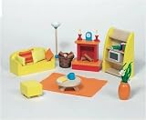 24-teilige Puppenhausm�bel f�r das Wohnzimmer - 