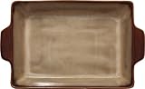 Sango Nova Brown 13-Inch Lasagna Baker