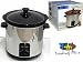 Elite Cuisine 3.5 Qt. Slow Cooker w/ Stoneware Pot