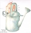 Beatrix Potter Peter Rabbit Watering Can Stencil