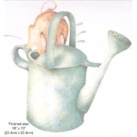 Beatrix Potter Peter Rabbit Watering Can Stencil by Beatrix Potter