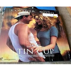 "TIN CUP" 12" Video Laser Disc (Kevin Costner, Rene Russo) - 1996 - Warnerr... by 