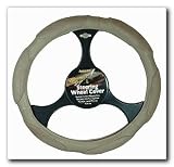 Steering Wheel Cover with Memory Grip, Tan