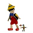 Madame Alexander Pinocchio Wooden Sculpt and Jiminy Cricket , 8", Disney Favorites Doll Limited Edition - 500 Piece