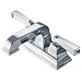 American Standard 2555.201.002 Town Square Two-Lever Handle Centerset Lavatory Faucet with Speed Connect Pop Up Drain, Polished Chrome