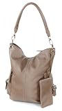 Sac en cuir avec poign&eacute;es - sac d?&eacute;paule marron en cuir grain&eacute; italien