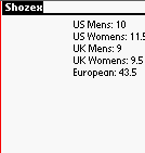 Shozex