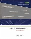 Excel Applications for Investments with Excel Tutor CD ROM