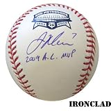 Joe Mauer Autographed Metrodome Final Season Baseball w/ 2009 AL MVP Insc.