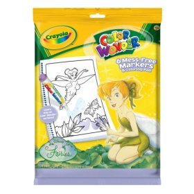 Crayola Color Wonder Disney Fairies Coloring Book and Markers Set