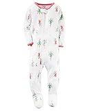 カーターズ Carter's カバーオール パジャマ 綿100% & ベビー・デポ モスリン ウォッシュクロス 1-Piece Snug Fit Cotton PJs 12M (72-78cm) [並