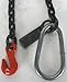 Dayton 2UKD8 Chain Sling, SPG, 3500 Lb, 9/32 In, 10 Ft L