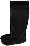 Chooka Women's Cable-Knit Fleece Liner Rain Boot