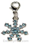 Holiday Jewel Collar Charms - SNOWFLAKE