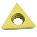Dorian Tool TDEX Multilayer Coated Carbide Dovetail Triangle Milling Indexable Insert, 0.0156" Nose Radius, General Purpose Chip Breaker for Ferrous Metals, 1/4" Insert, 5/64" Thick (Pack of 10)