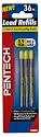 Pentech .9mm HB Mechanical Pencil Lead Refills 432 Count (85532)