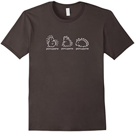 Men's Porcupane Porcupene Porcupyne Funny Chemistry T-Shirt Medium Asphalt