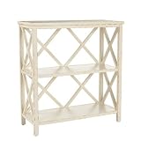 Safavieh Cooper Distressed Ivory Bookcase - AMH6536A