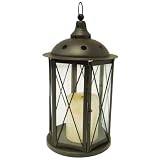 Metal Tower Candle Lantern